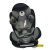 ISOFIX-es 360°-ban forgatható Mama Kiddies Murphy biztonsági autósülés (0-36 kg) szürke-fekete színben ajándék napvédővel