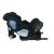 ISOFIX-es 360°-ban forgatható Mama Kiddies Champion biztonsági autósülés (0-36 kg) sötétszürke színben ajándék napvédővel