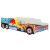 Mama Kiddies 140x70-as gyerekágy Monster Truck dizájnnal - matraccal
