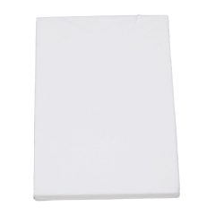   Gumis lepedő  80x160-as méretben fehér (vasalás könnyített)