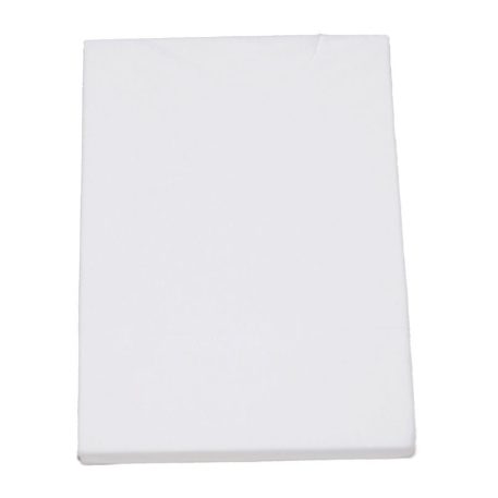 Gumis lepedő  80x160-as méretben fehér (vasalás könnyített)