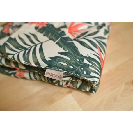 Incababy poduška s výplňou do detskej hojdačky s motívom džungle