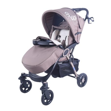 Mama Kiddies Light4 Go Sport babakocsi barna-bézs színben + Lábzsák + Ajándék