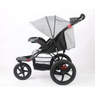 BOXING DAY - Mama Kiddies IRun futó sport babakocsi kiegészítőkkel szürke színben + ajándék lábzsák
