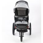 BOXING DAY - Mama Kiddies IRun futó sport babakocsi kiegészítőkkel szürke színben + ajándék lábzsák