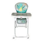Mama Kiddies Star fehér-szürke multifunkciós etetőszék dínó mintával