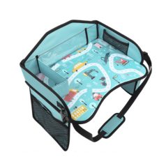 Prenosný stôl s potlačou auto – zelená