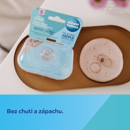 Canpol babies chránič prsných bradaviek EasyStart univerzálny M/L 2ks