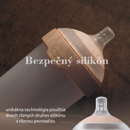 LOVI Cumlík dynamický MAMMAFEEL 3m+ 1ks pomalý, farba béžová