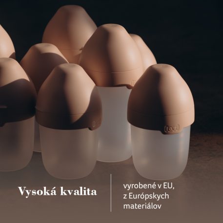 LOVI Cumlík dynamický MAMMAFEEL 3m+ 1ks pomalý, farba béžová