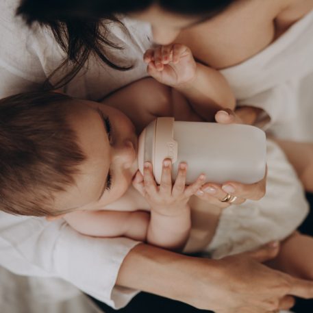 LOVI Fľaša MAMMAFEEL 250ml, farba béžová