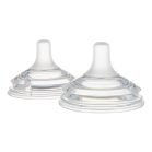 Canpol Babies Cumlík k fľaši Natural Shape 3m+ 2ks