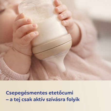 Canpol Babies Cumlík k fľaši Natural Shape 3m+ 2ks
