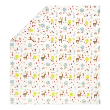 BB Pamut mintás takaró 80-90cm - lányos