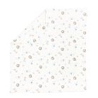 Detská žakárová deka hrubá dvojstenná hladká 80*90 cm - chlapec