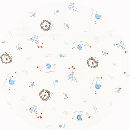 Detská žakárová deka hrubá dvojstenná hladká 80*90 cm - chlapec