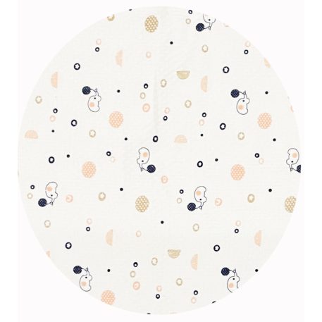 Detská žakárová deka hrubá dvojstenná hladká 80*90 cm - chlapec