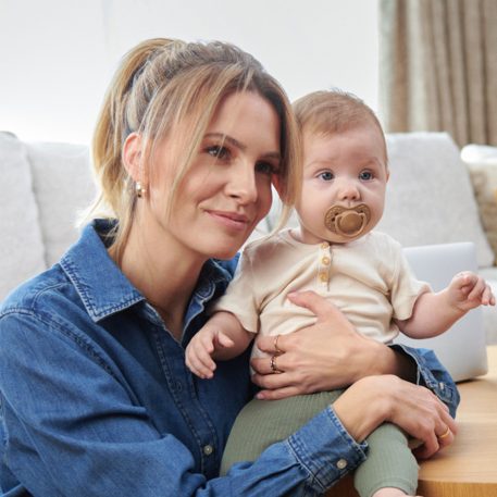 LOVI Silikónový dynamický cumlík Harmony 2ks 0-3m Boy