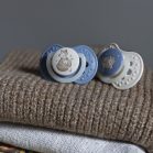 LOVI Cumlík dynamický silikónový NIGHT&DAY 3-6m 2ks chlapec