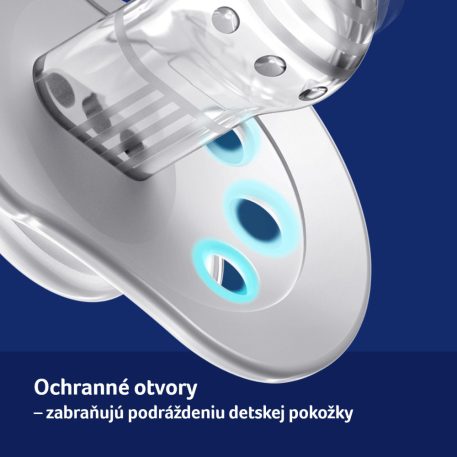 LOVI Cumlík dynamický silikónový NIGHT&DAY 3-6m 2ks chlapec