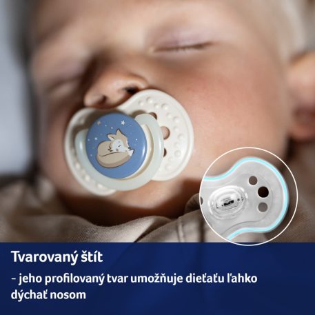 LOVI Cumlík dynamický silikónový NIGHT&DAY 6-18m 2ks dievča