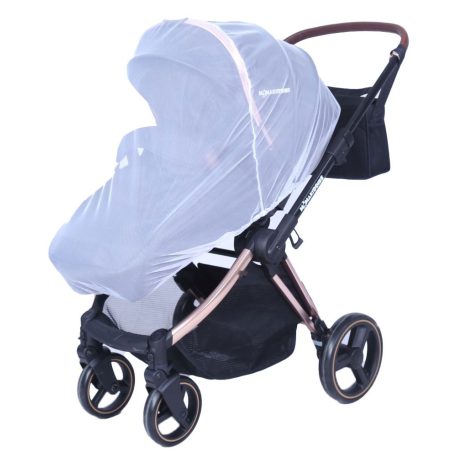 Mama Kiddies Luxury 3az1-ben multifunkciós babakocsi fekete színben + ajándék lábzsák