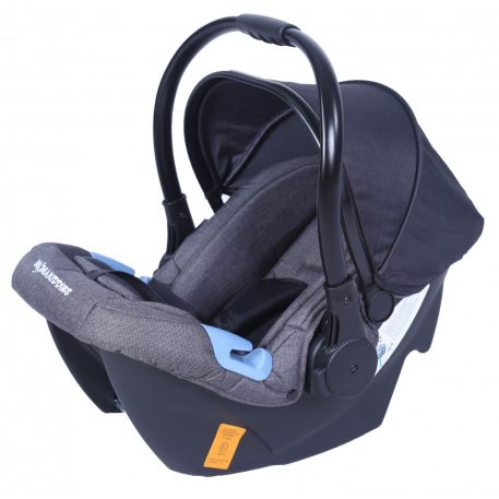 Mama Kiddies Luxury 3az1-ben multifunkciós babakocsi fekete színben + ajándék lábzsák