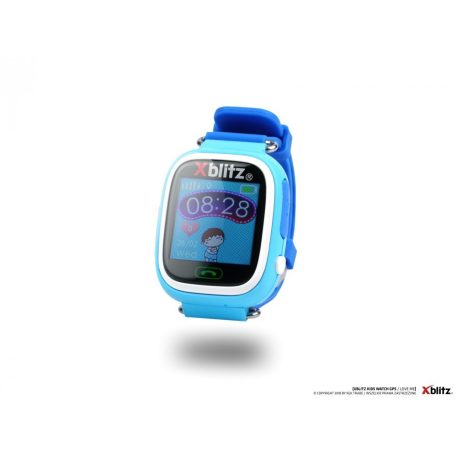  Xblitz LoveMe Smart hodinky pre deti s lokátorom (modrá)