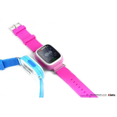  Xblitz LoveMe Smart hodinky pre deti s lokátorom (modrá)
