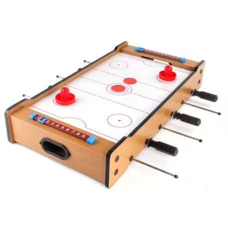 Mama Kiddies 2 v 1 drevený stolný futbal a air hockey