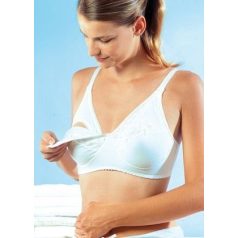   Canpol dojčiaca podprsenka s otváracím košíkom 85A , farba biela