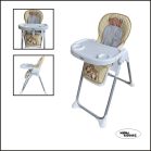 Mama Kiddies ProComfort NewLine bézs maci mintás multifunkciós etetőszék + Ajándék