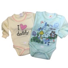 1 ks body s dlhým rukávom – chlapčenské 68