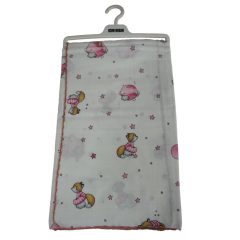 Osuška z textilu/prikrývka 77x78 cm - malá líška