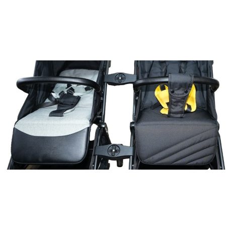 Mama Kiddies Easy Travel sport ikerbabakocsi fekete-szürke színben