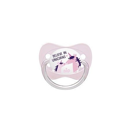 NIP Family latexový cumlík na hranie 0-6 mesiacov 2ks - chlapci