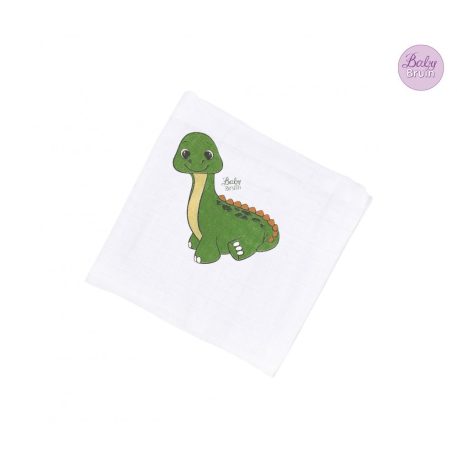 BabyBruin nagy mintás textil pelenka, 2db - fiús
