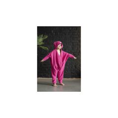   Otvorený osuškový overal - jednofarebná hviezda malá (56-100 cm)