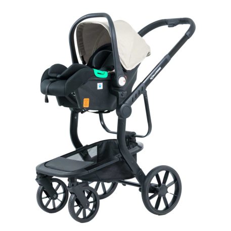 Mama Kiddies Icon 3 v 1 multifunkčný kočík s príslušenstvom v béžovej farbe + Darček