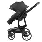 Mama Kiddies Icon 4v1 multifunkčný kočík s príslušenstvom v čiernej farbe s ISOFIX základňou + Darček