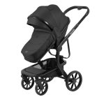 Mama Kiddies Icon 4v1 multifunkčný kočík s príslušenstvom v čiernej farbe s ISOFIX základňou + Darček