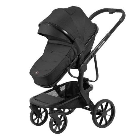 Mama Kiddies Icon 4v1 multifunkčný kočík s príslušenstvom v čiernej farbe s ISOFIX základňou + Darček