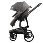 Mama Kiddies Icon 4v1 multifunkčný kočík s príslušenstvom v sivej farbe s ISOFIX základňou + Darček