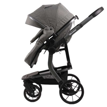 Mama Kiddies Icon 4v1 multifunkčný kočík s príslušenstvom v sivej farbe s ISOFIX základňou + Darček