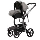 Mama Kiddies Icon 4v1 multifunkčný kočík s príslušenstvom v sivej farbe s ISOFIX základňou + Darček