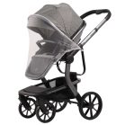 Mama Kiddies Icon 4v1 multifunkčný kočík s príslušenstvom v sivej farbe s ISOFIX základňou + Darček
