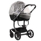 Mama Kiddies Icon 4v1 multifunkčný kočík s príslušenstvom v sivej farbe s ISOFIX základňou + Darček