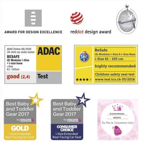 BESAFE iZi Modular midnight black autosedačka + darček