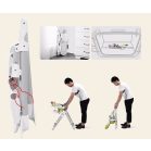 Mama Kiddies Animal nyuszi mintás multifunkciós etetőszék + Ajándék