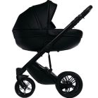 Mama Kiddies Max 500 3-v-1 multifunkčný kočík v čiernej farbe s doplnkami + Darček